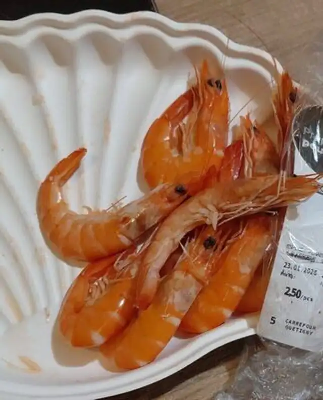Crevettes carrefour
