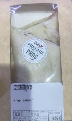 Wrap saumon
