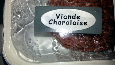 Haché nature pur boeuf 15% mg