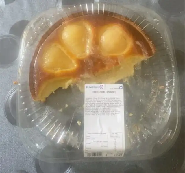 Tarte poire amandes