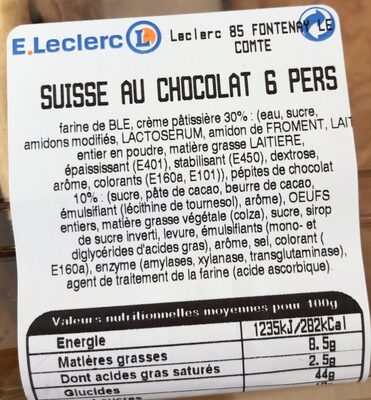 Suisse au chocolat