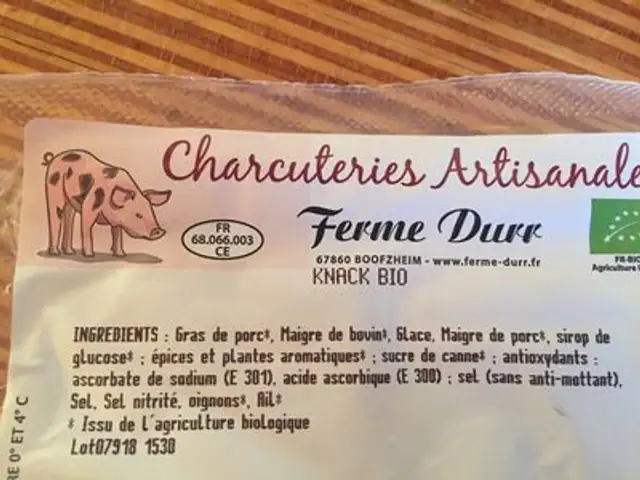 Knack bio ingredients label