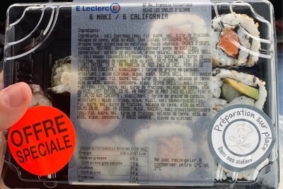 6 Maki / 6 california