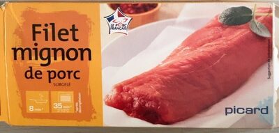 Filet mignon de porc surgelé front packaging
