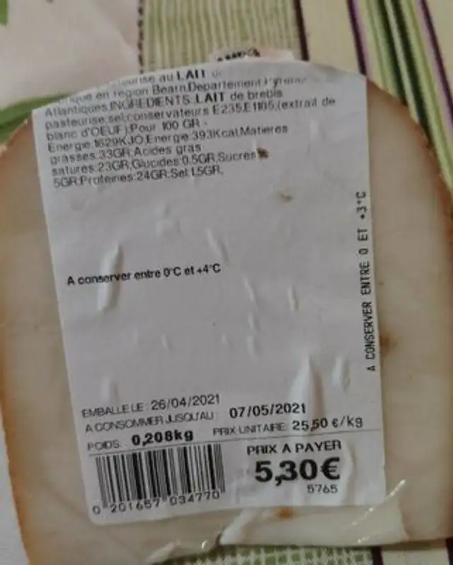 Fromage de brebis
