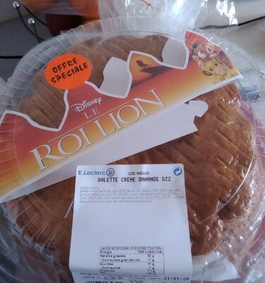 Galette crème d'amande D22