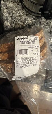 STONEMILL PRINCE EDWARD COUNTY RYE BREAD