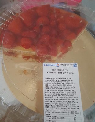 Tarte Fraises 6 Pers