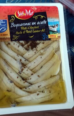 Filets d'Anchois Huile & Persil Saveur Ail