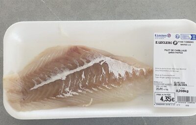 Filet de cabillaud