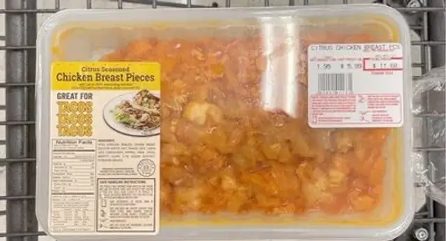 Citrus seasoned Chicken Breast Pieces