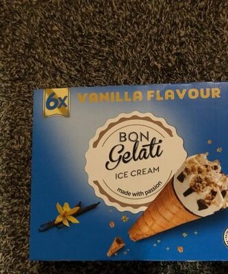 Gélati ice cream vanilla front packaging