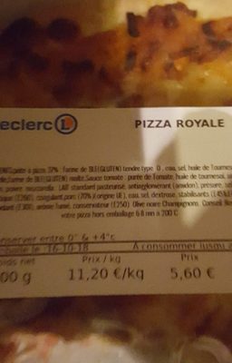 Pizza royale