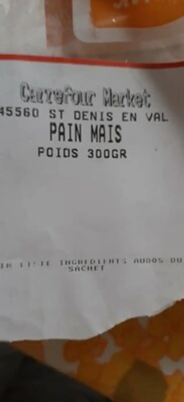 Pain mais