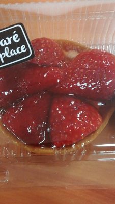 Tartelette aux fraise carrefour x2