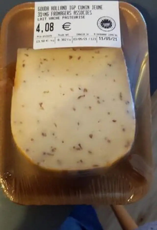 Gouda Holland IGP Cumin
