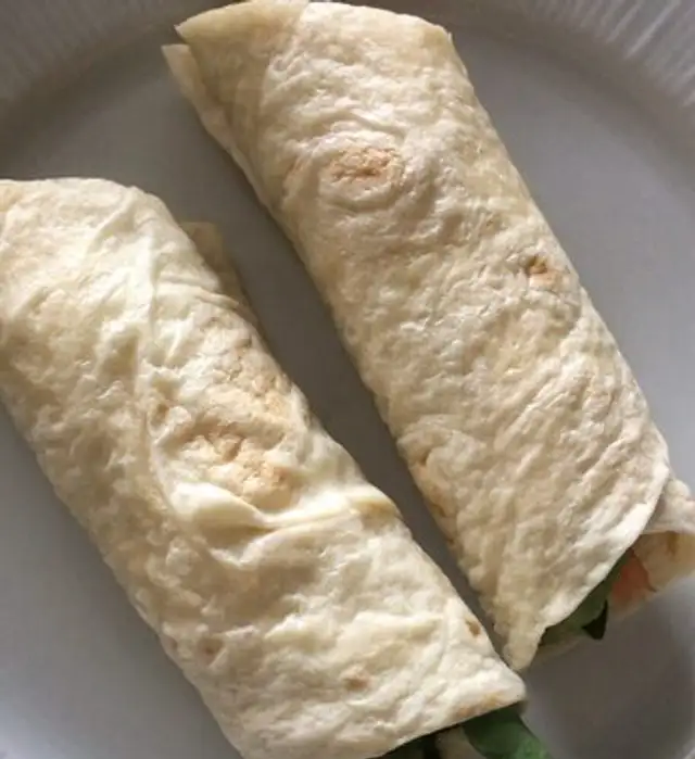 Wrap saumon fumé