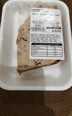 Mousse de foie forestière