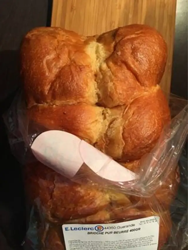 Brioche Pur Beurre front packaging
