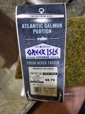 Atlantic Salmon With Greek Isle Seasoning