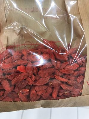 Baies de goji front packaging