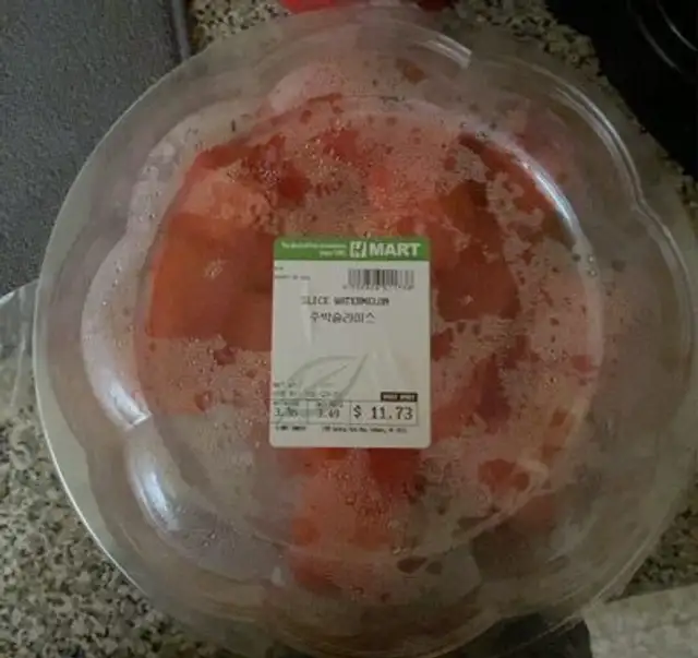 Sliced Watermelon