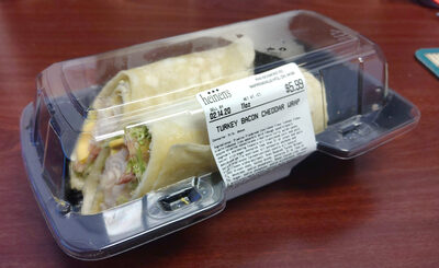 Turkey Bacon Cheddar Wrap
