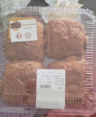 Viennoiserie pur beurre front packaging