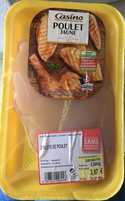 Poulet Jaune front packaging
