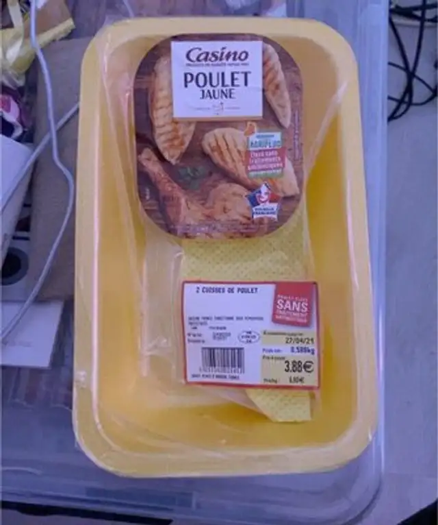 Poulet jaune