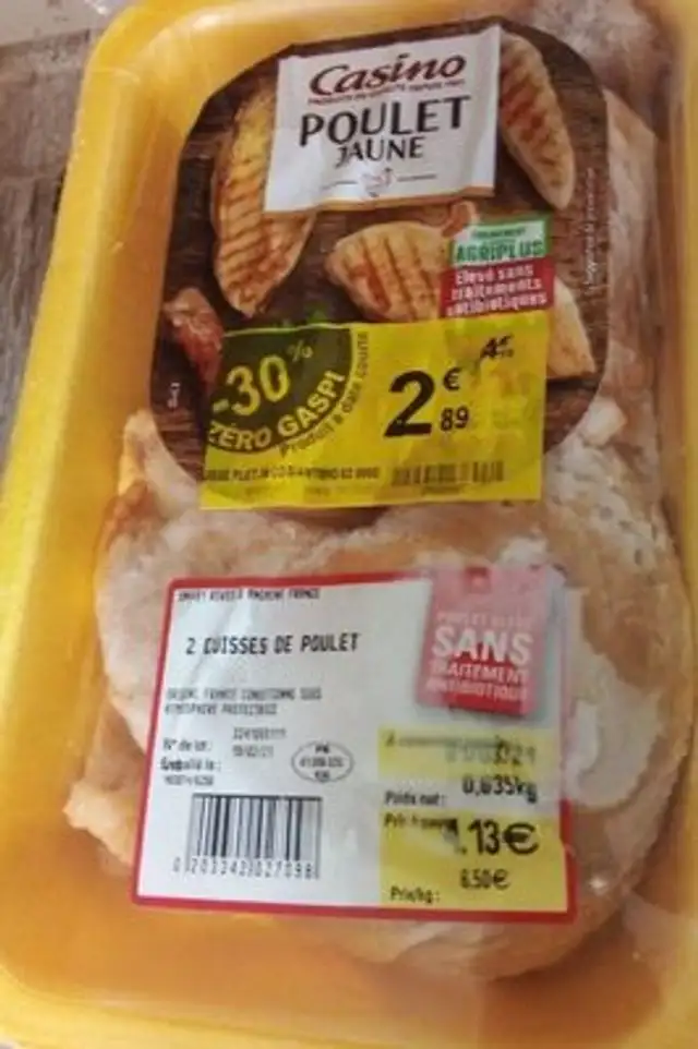 Poulet jaune