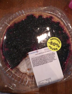 TARTE MYRTILLE DECONGELEE