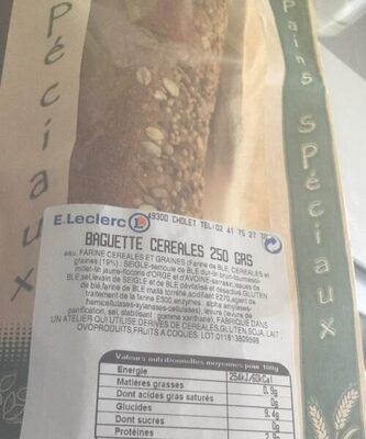 Baguette céréale