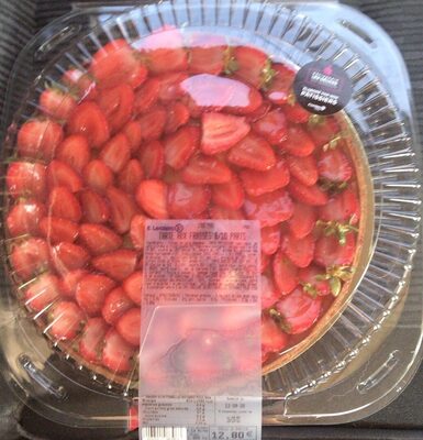 Tarte aux fraises 8/10 parts