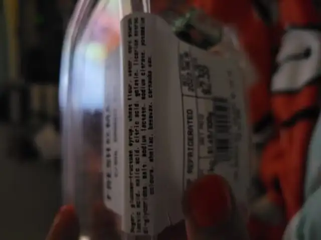 groovy mix ingredients label