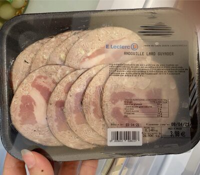 Andouille lard guyader