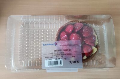 Tartelette fraise x2