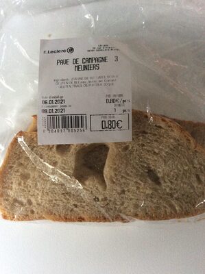 Pavé de campagne 3 meuniers