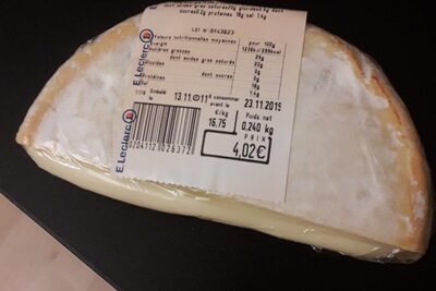 Reblochon Fermier AOP front packaging