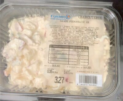 Salade piemontaise Leclerc