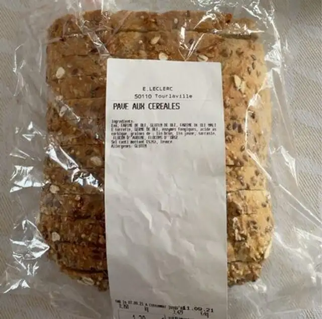 Pavé au céréales