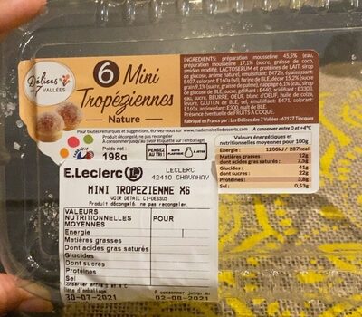 Mini tropéziennes x 6