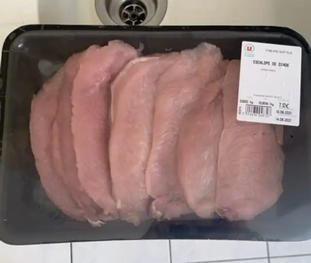 Escalope de dinde