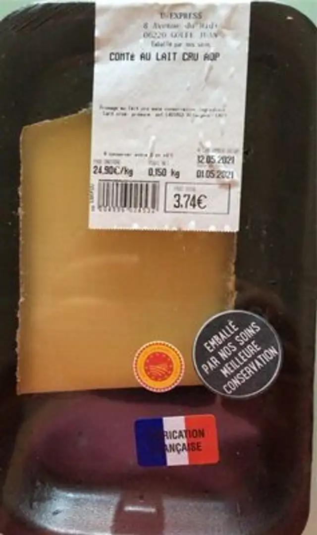 Comté au lait cru AOP