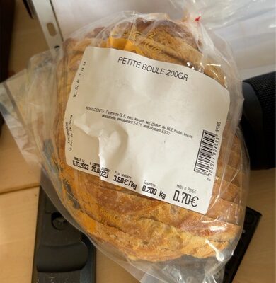 Petite boule 200gr front packaging