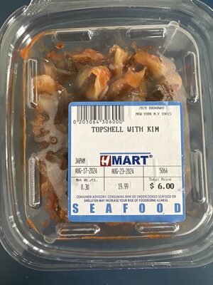 Top Shell With Kimchi