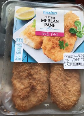 Filets de merlan pané