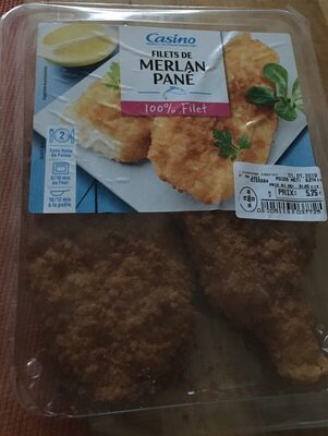 Filets de merlan pané
