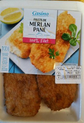 Filets de merlan pané