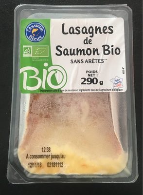 Lasagne au saumon bio